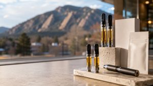 Cannabis vape cartridge products in Fresh Baked Boulder rankings